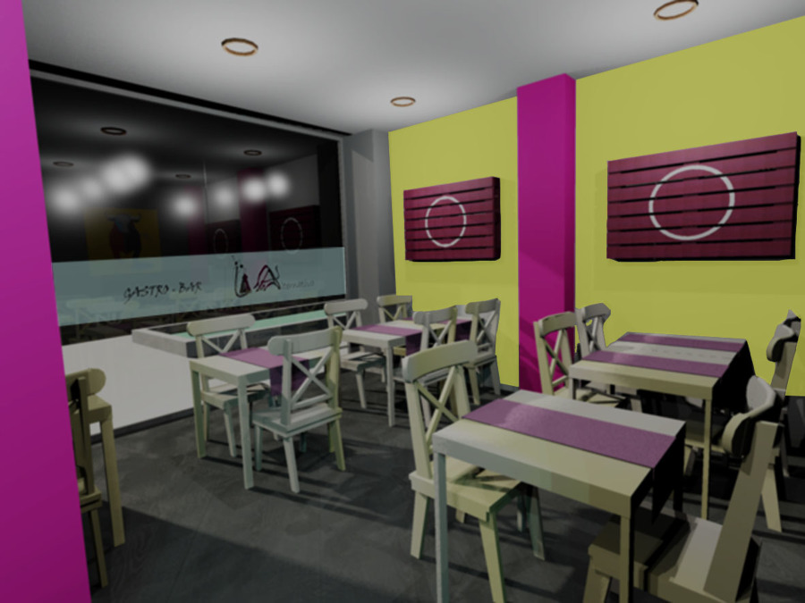 3D Comedor.