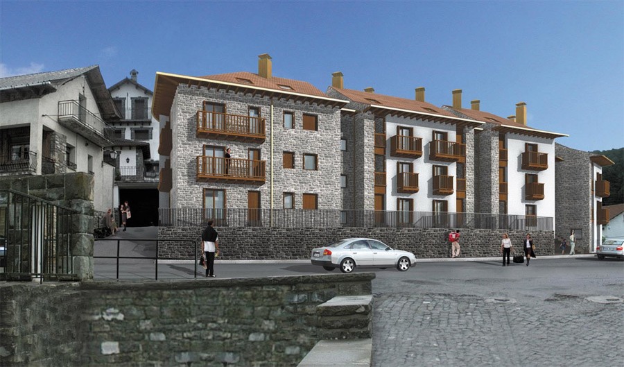 3D Edificio Ansó.