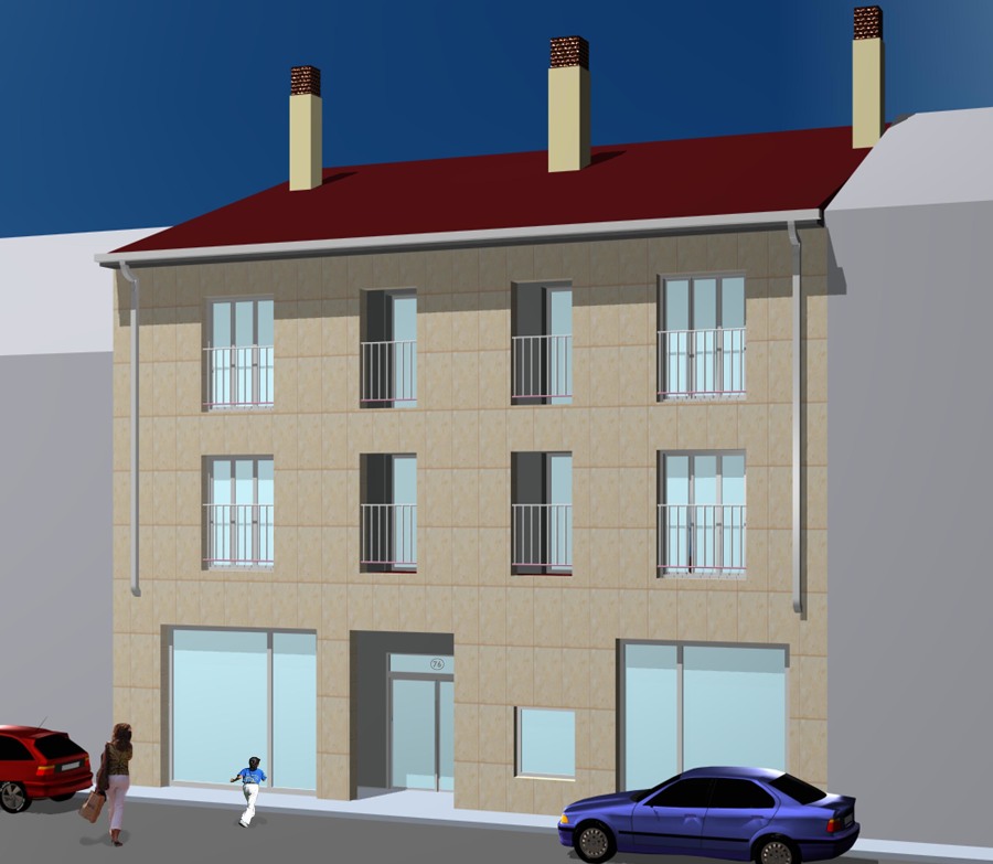 3D Edificio Navas