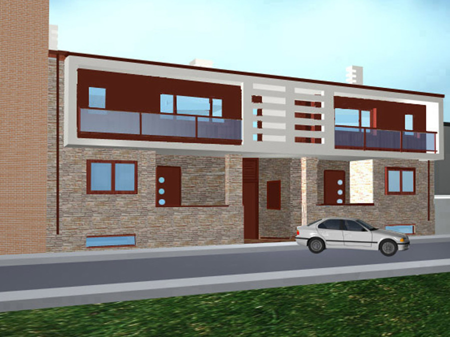 3D Fachada 