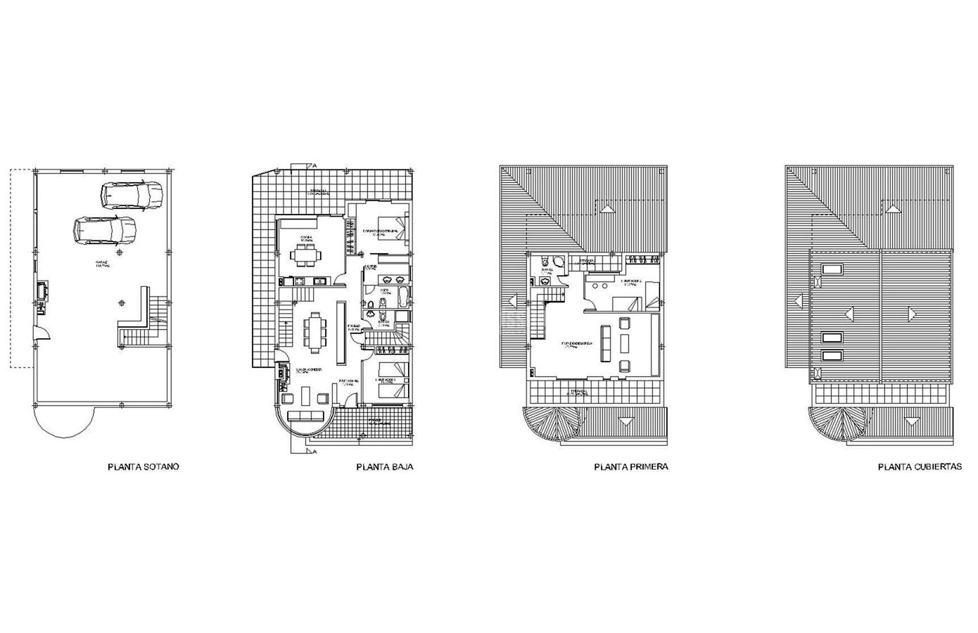 Proyecto de vivienda unifamiliar aislada