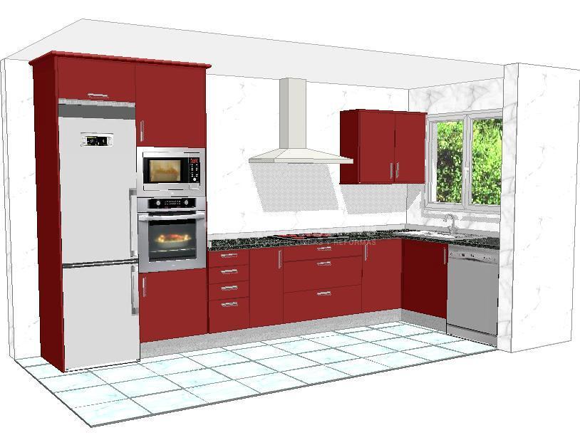 cocina burdeos