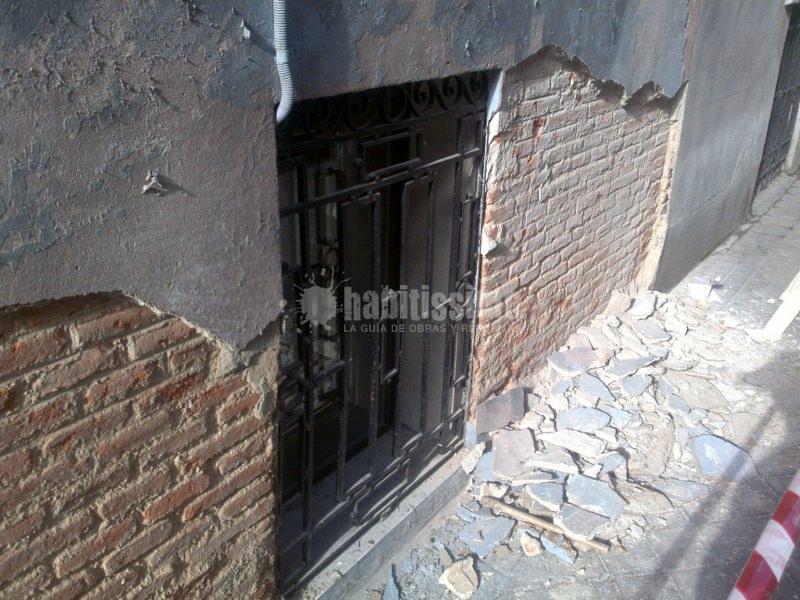 Rehabilitacion de fachada - portal