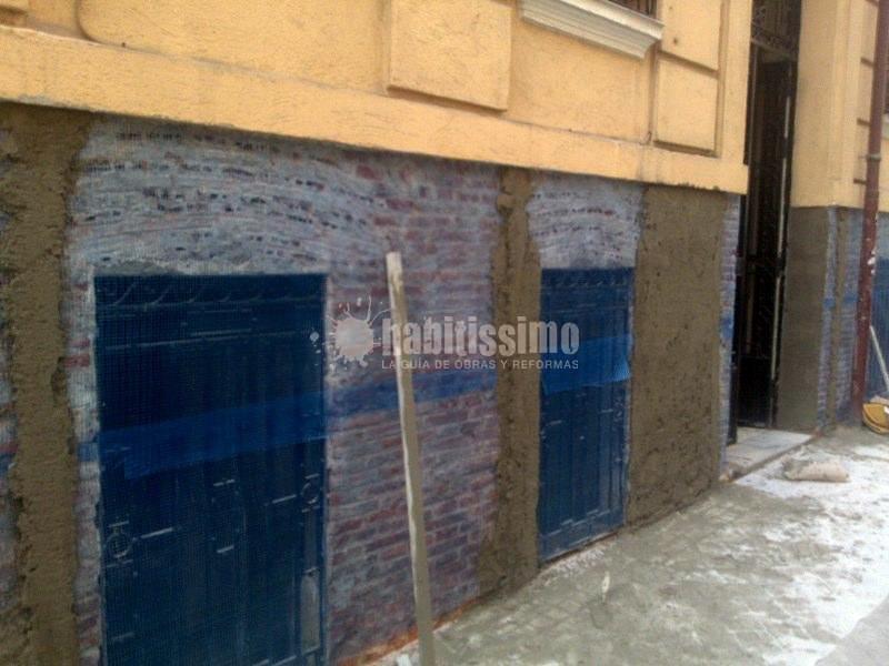 Rehabilitacion de fachada - portal