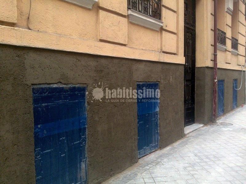 Rehabilitacion de fachada - portal