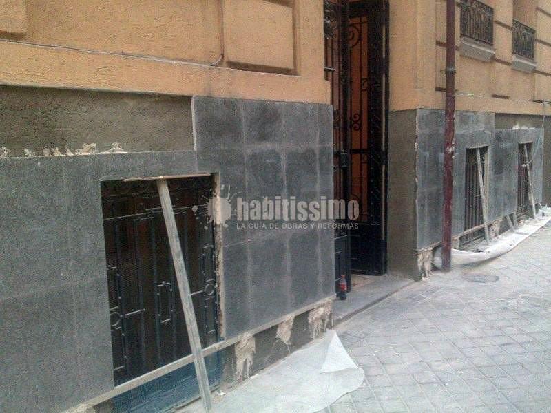 Rehabilitacion de fachada - portal
