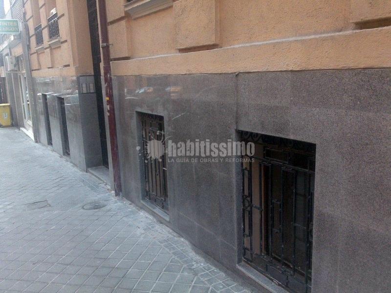 Rehabilitacion de fachada - portal
