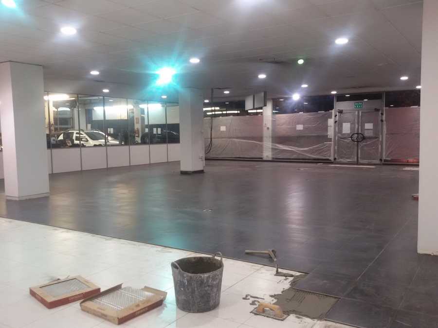 A pleno rendimiento.