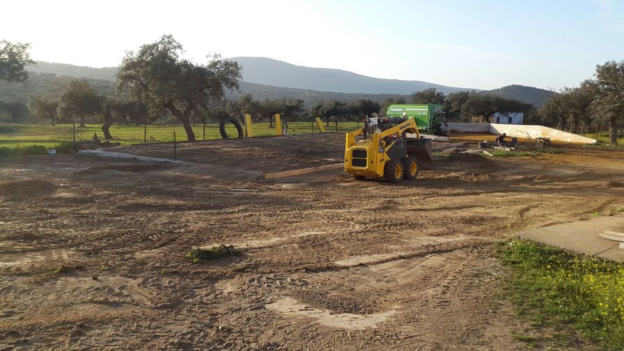 Adecentado de terreno
