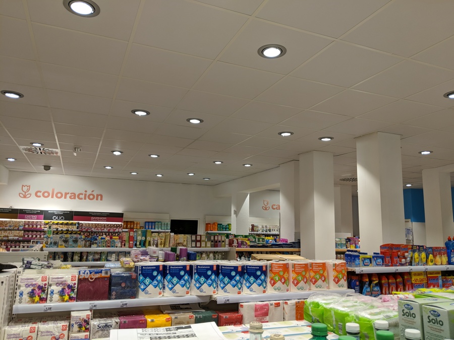Alumbrado tienda 3