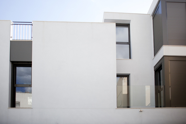 alzado patio
