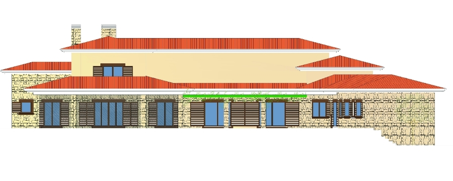 Alzado principal