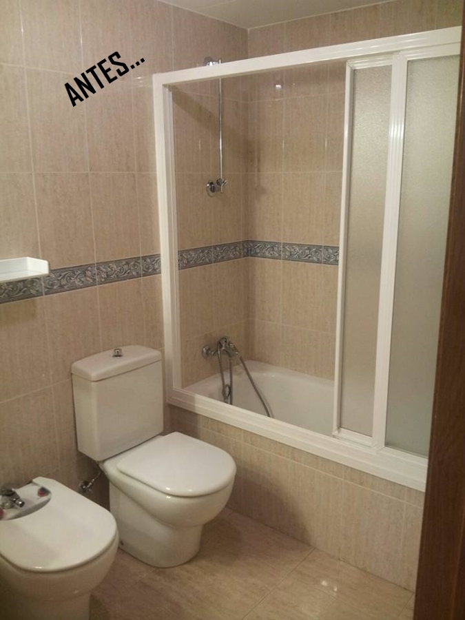 Antes...