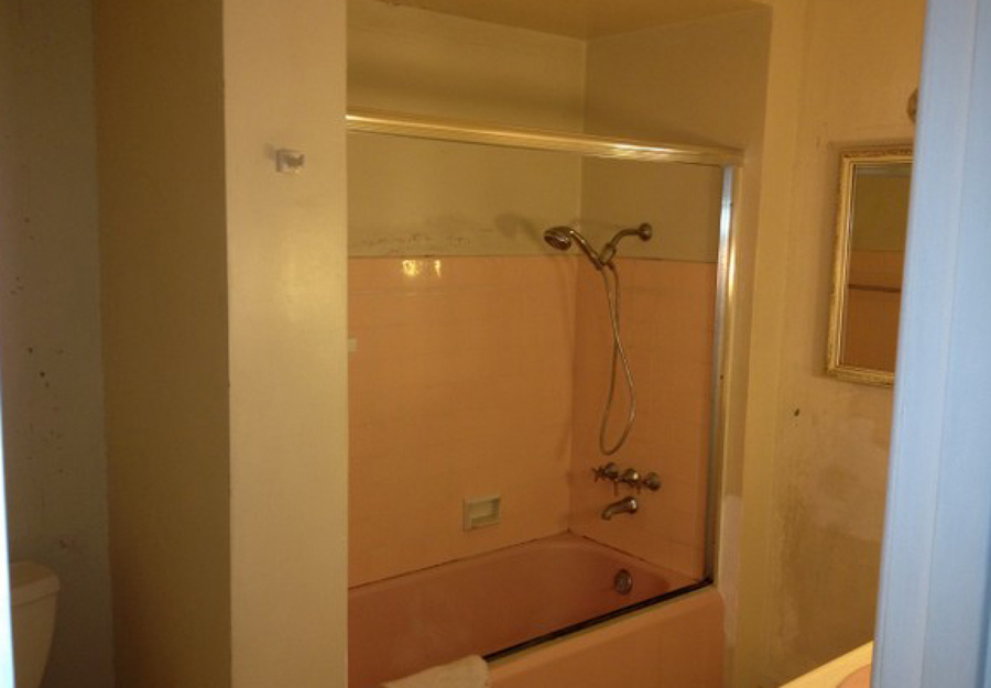 antes baño