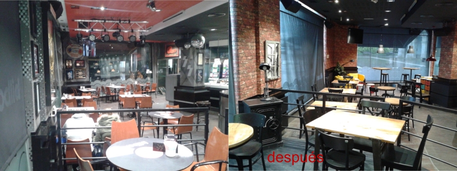 Antes y después