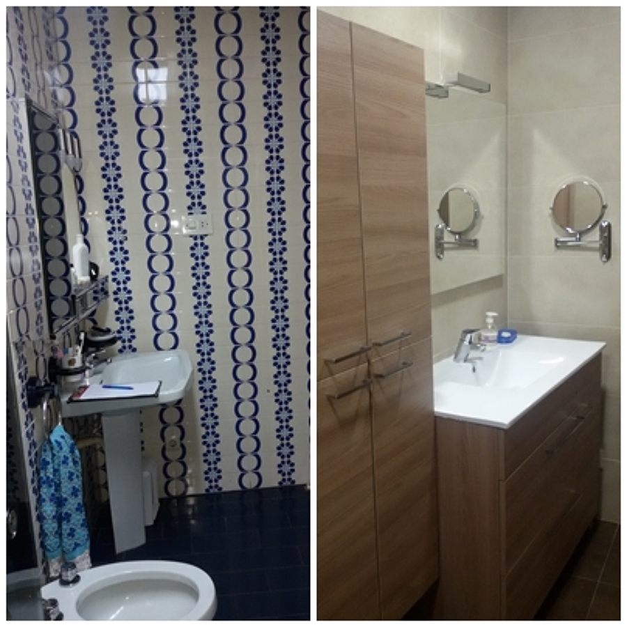 Antes y despues.