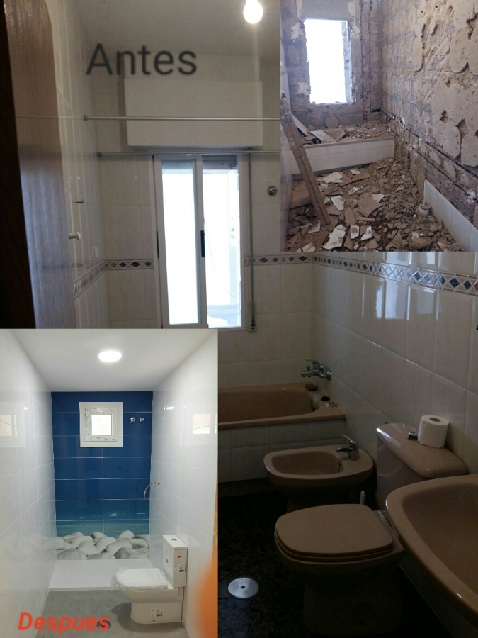 Antes y después de aseo