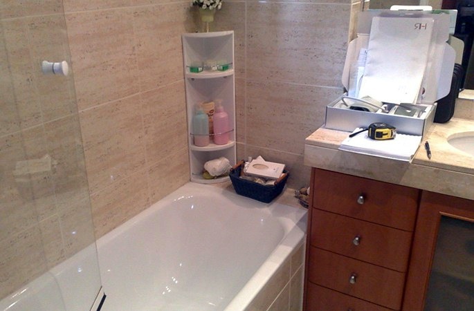Antiguo baño.