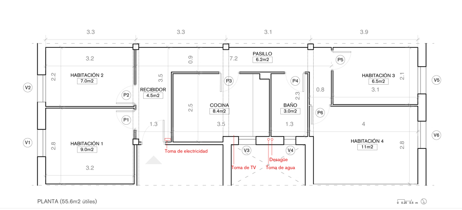 Apartamentos 50s