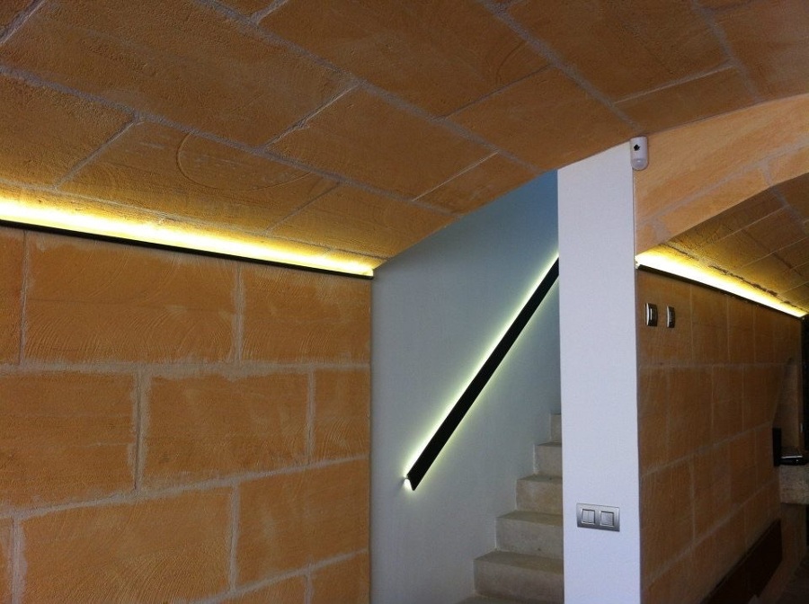 Aplicación Led en techo 
