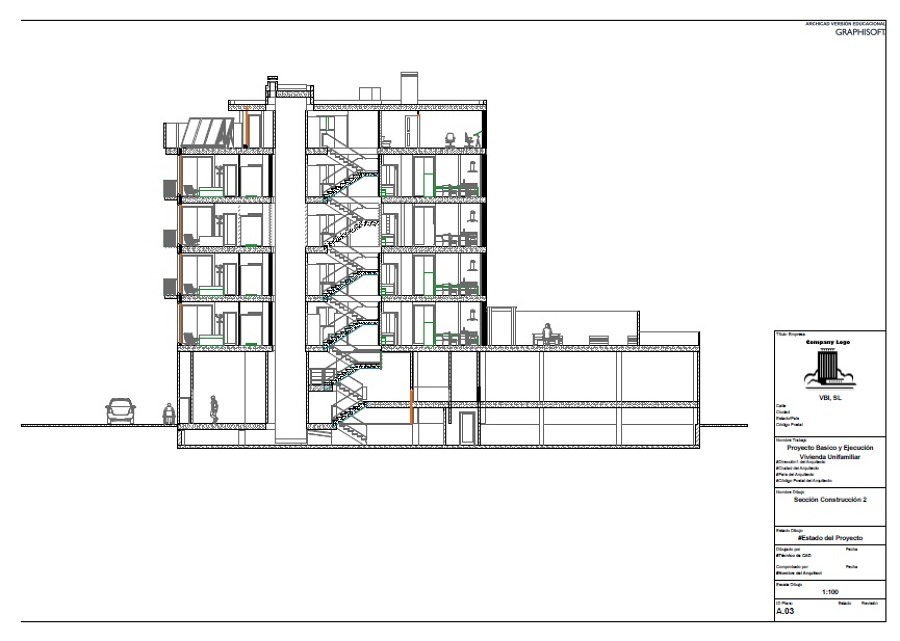 Archicad cortes