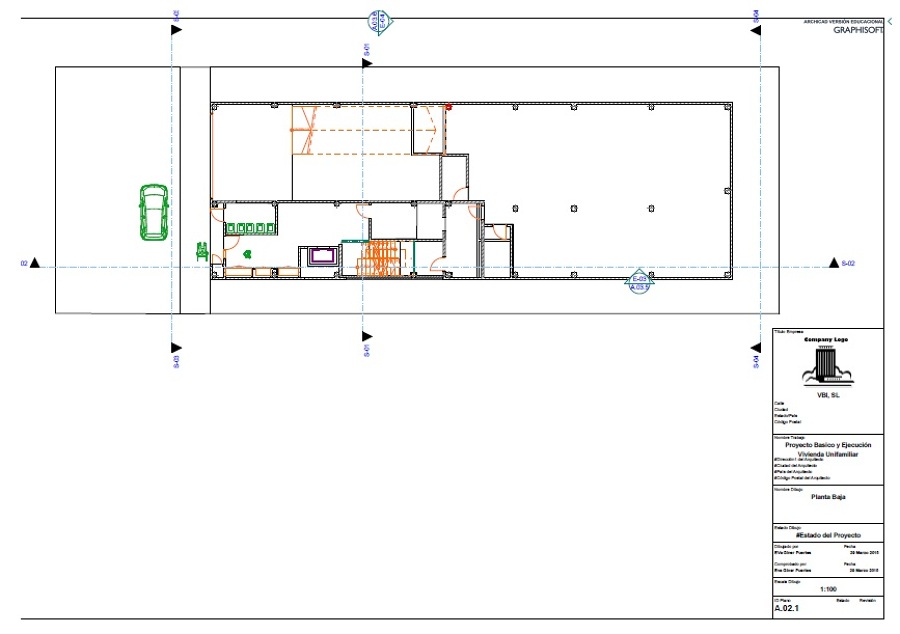 Archicad sótano