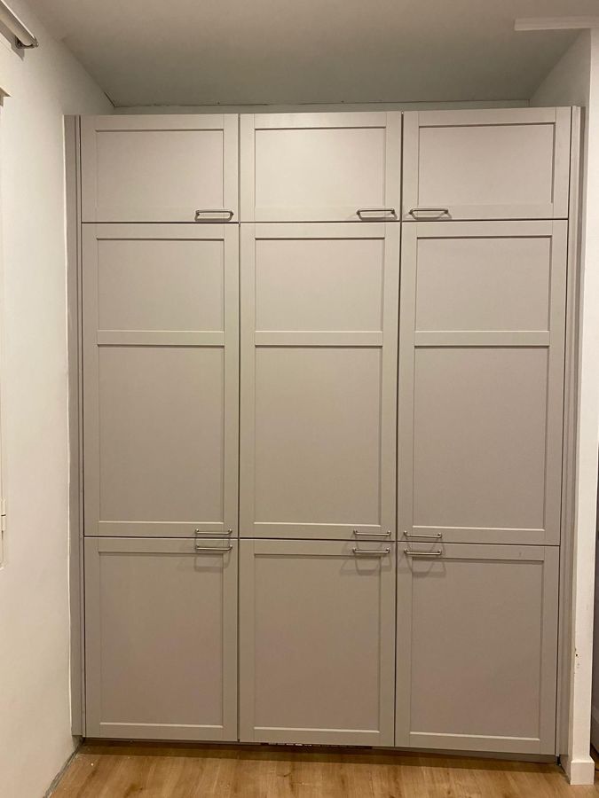 Armarios de cocina instalados Día 1