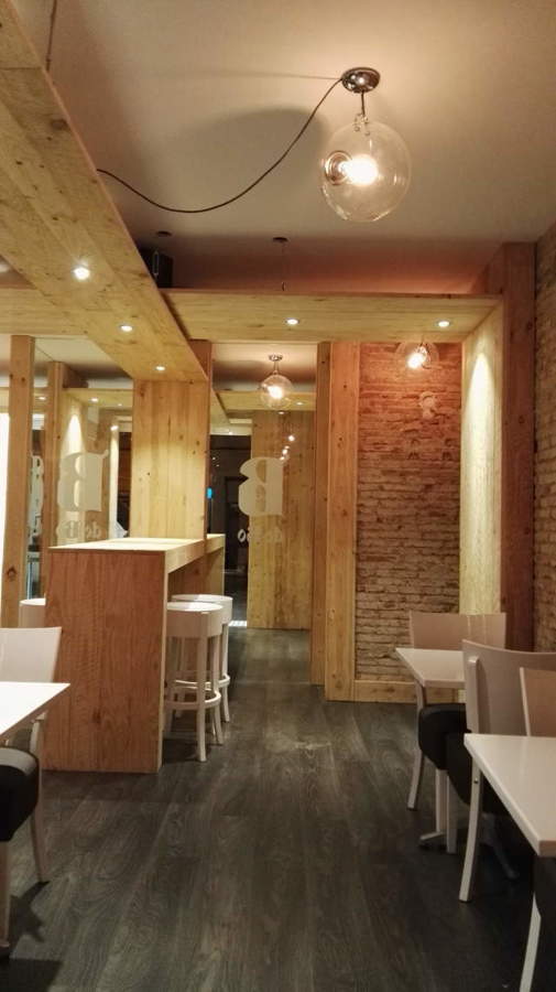 ASÍ HA QUEDADO La barra interior