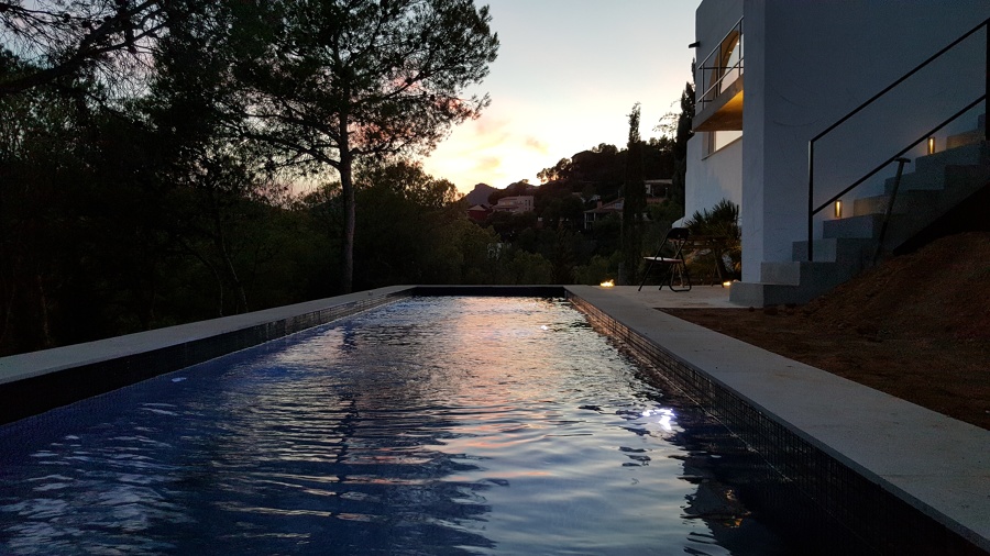 atardecer