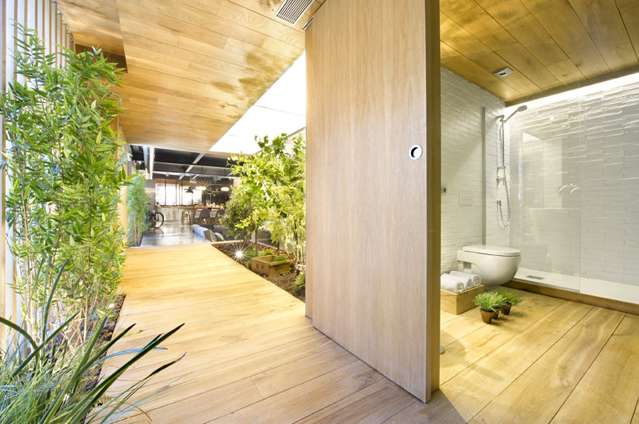 Bajo comercial convertido en loft (Terrassa)