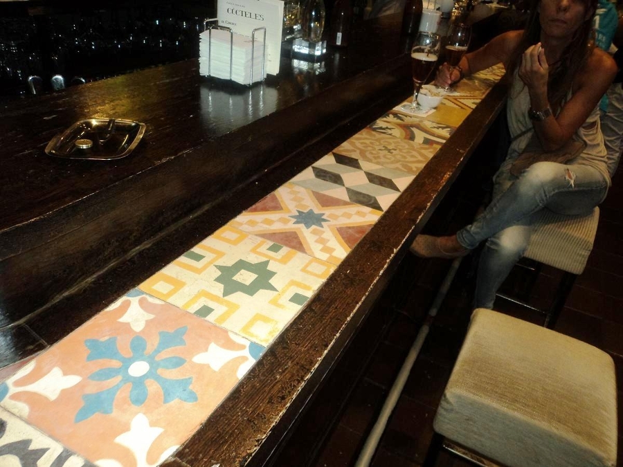Baldosas y madera
