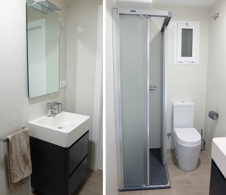 Baño invidatos