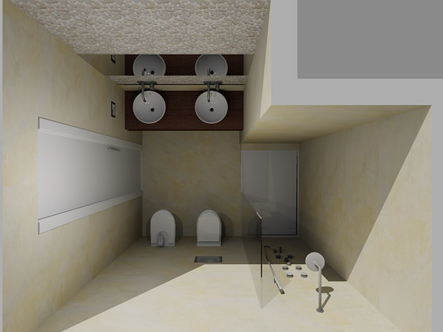 Baño 2 en 3D