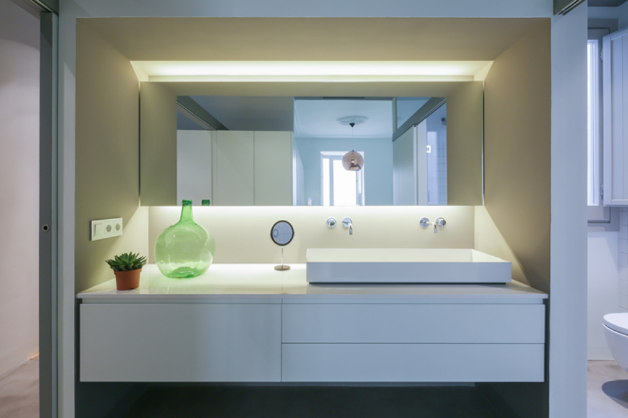 Baño beige