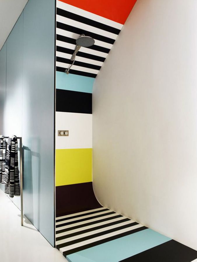 Foto: Baño a Rayas de Marta #1171038 - Habitissimo