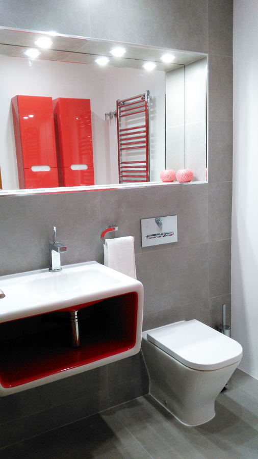 Baño atrevido