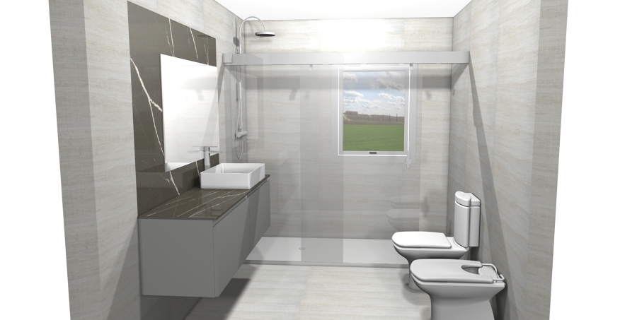 baño auxiliar