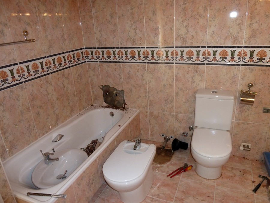 baño completo