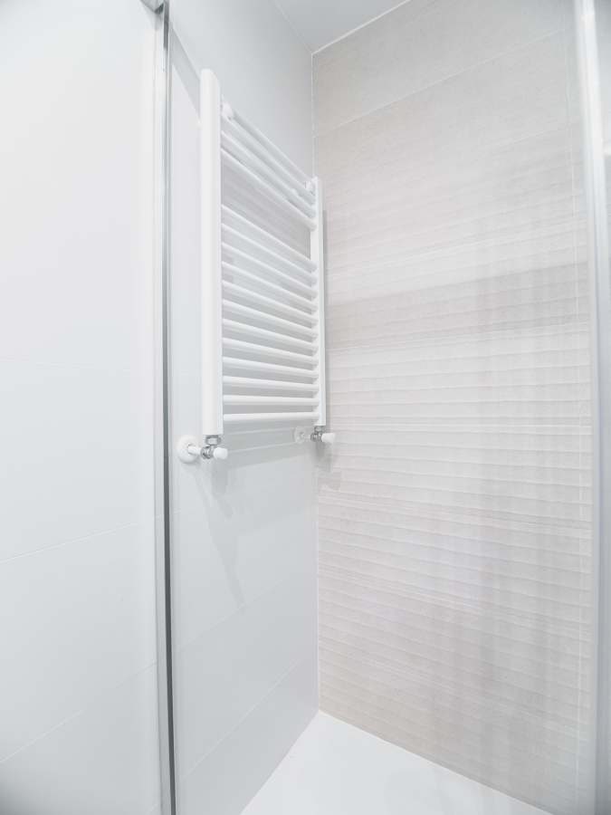 Baño con radiador