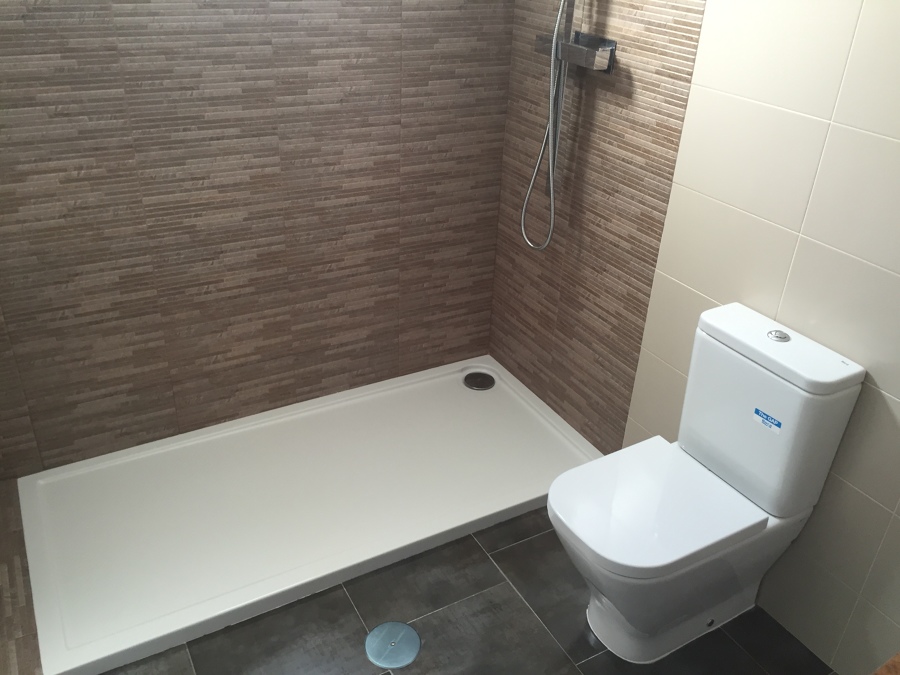 Baño en dormitorio