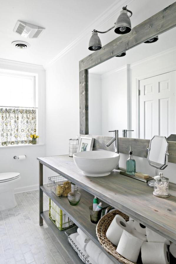 Los Baños Rústicos y el Encanto de lo Natural | Ideas Decoradores