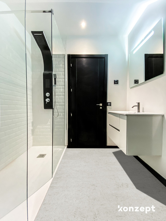 Baño en buhardilla