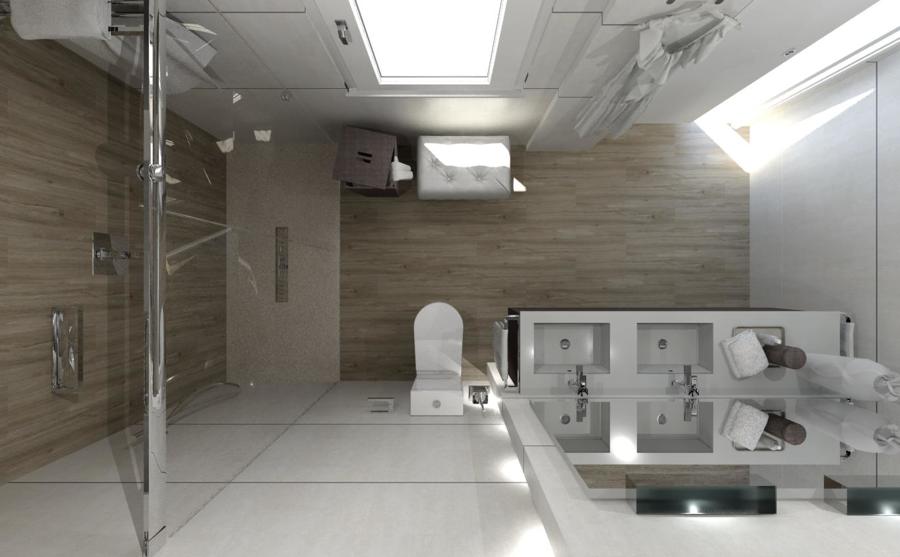 Baño en vestidor