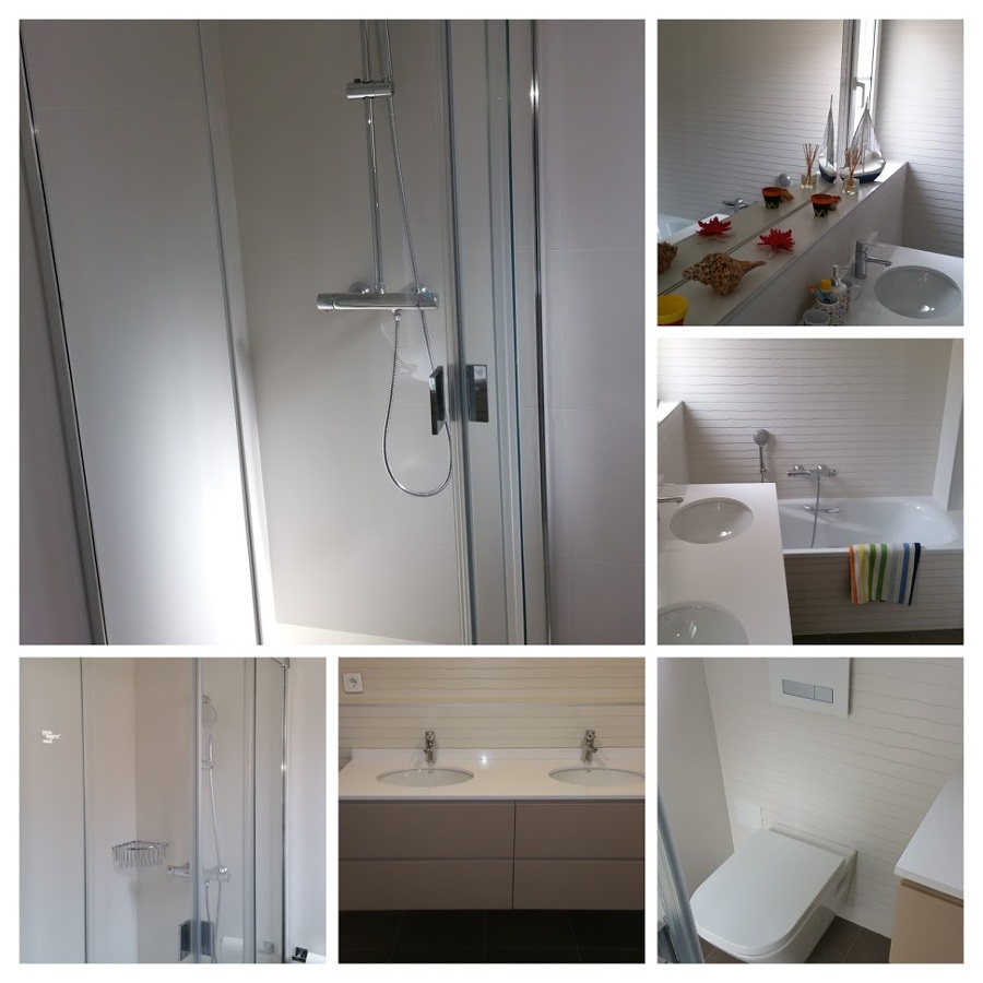 Baño juvenil y divertido.