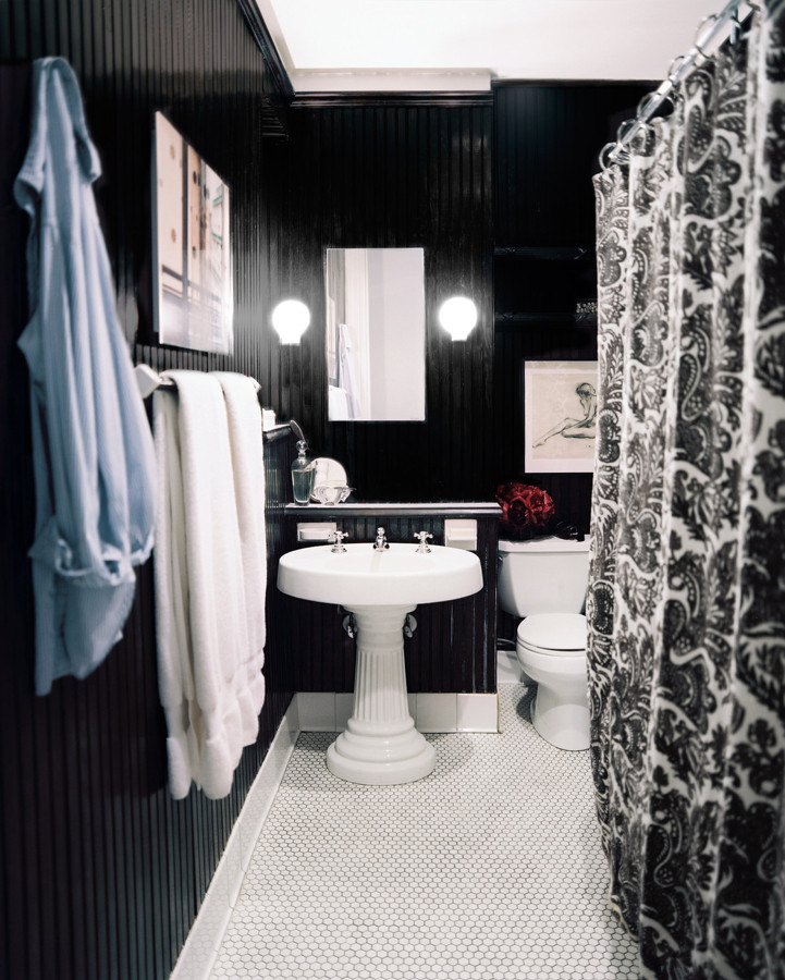 Baños Negros, Contrastes Elegantes | Ideas Reformas Baños