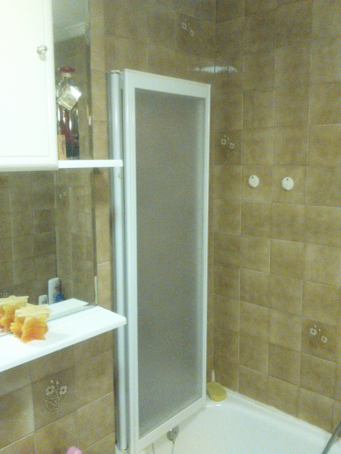 Baño pasillo antes