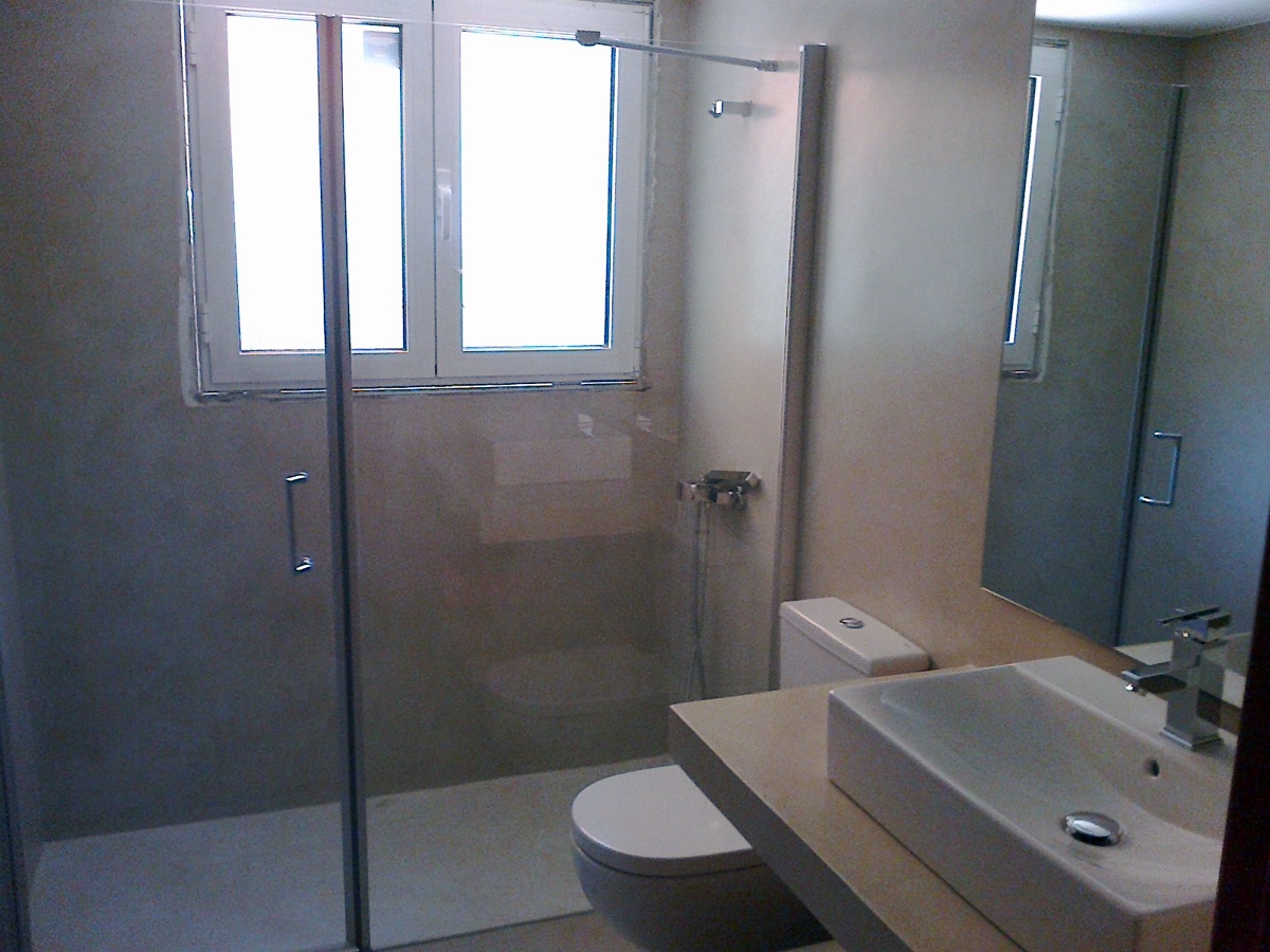 Baño terminado.