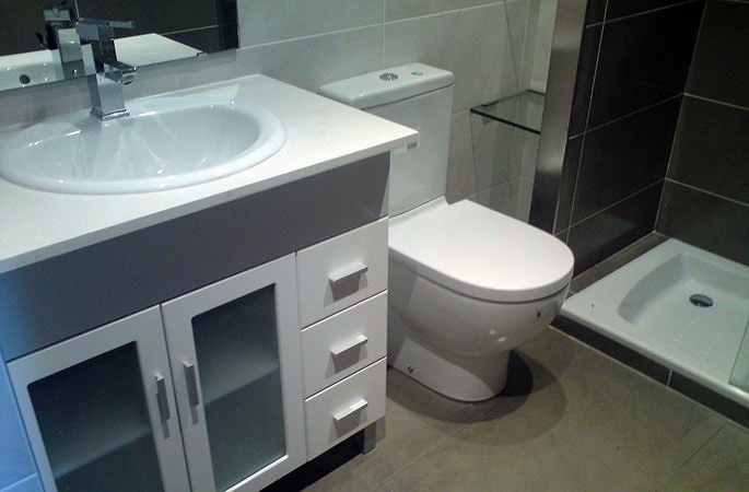 Baño terminado.