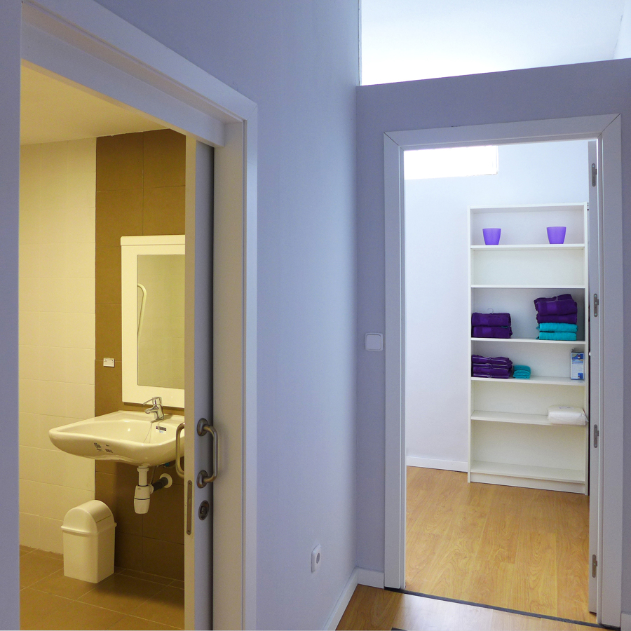 Baño y sala
