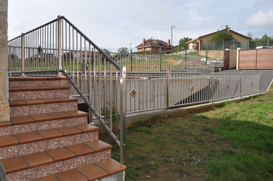 Barandilla de Acero Inoxidable para Vivienda Unifamiliar | Ideas